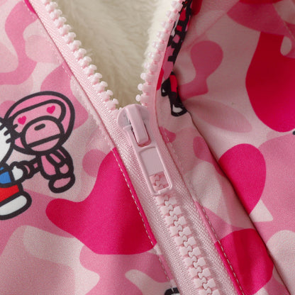 BlackBerry - Decora Kei Kitty Bomber Jacket jacket BlackBerry