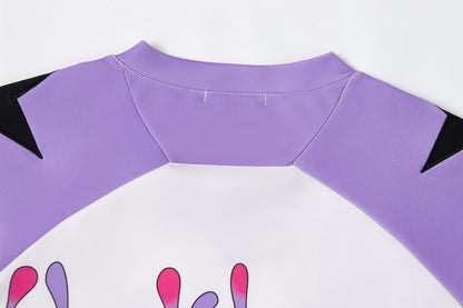 BlackBerry - Decora Kei Anime Jersey shirt BlackBerry