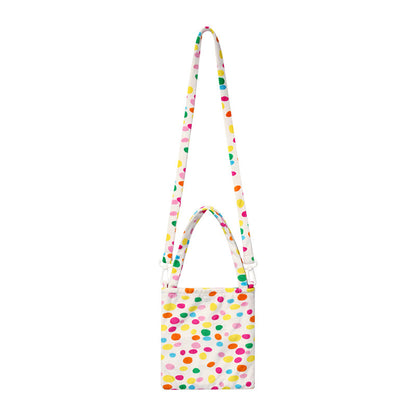leele - Kawaii Soft Colorful Polka Dot Bag bag leele