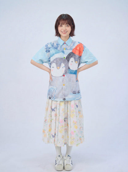 MeowMeow Bug - Vintage Print Vacation Shirt shirt MeowMeow Bug