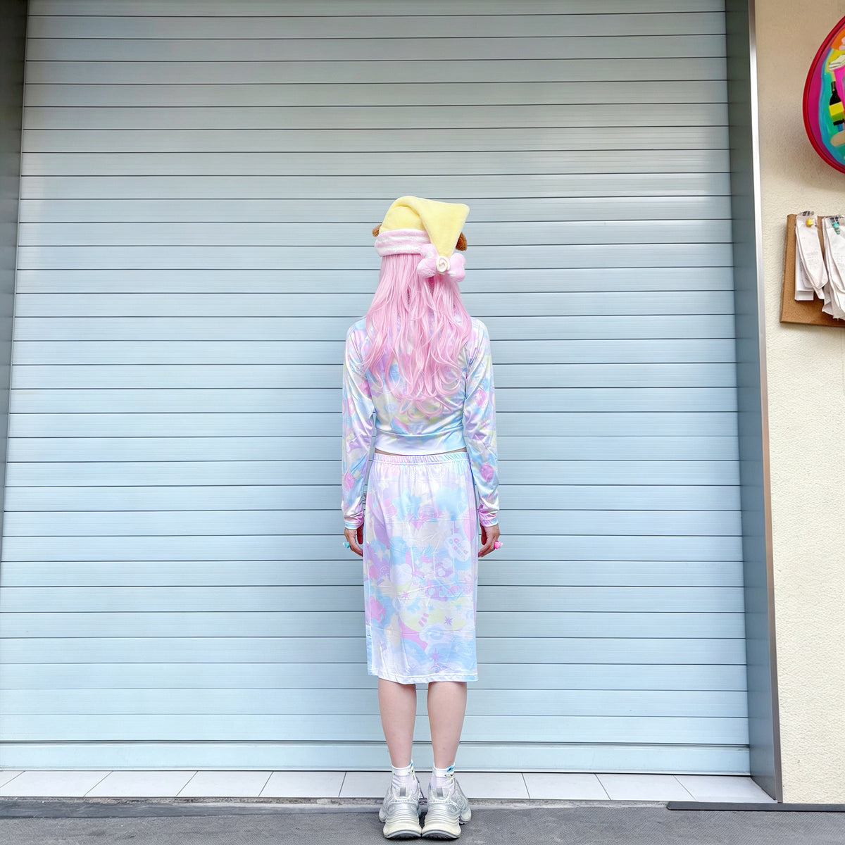 Rainbow Universe RUX - Pastel Decora Long Sleeve Skirt Set set Rainbow Universe RUX