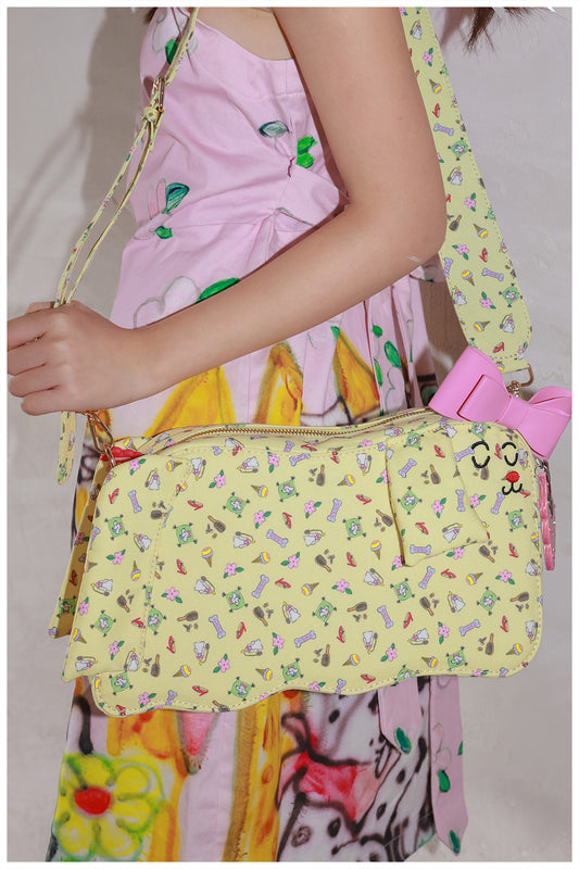Tntntutu - Kawaii Yellow Puppy Shoulder Bag bag tntntutu