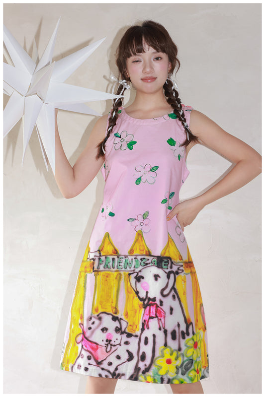 Tntntutu - Decora Kei Dalmatian Dress dress tntntutu