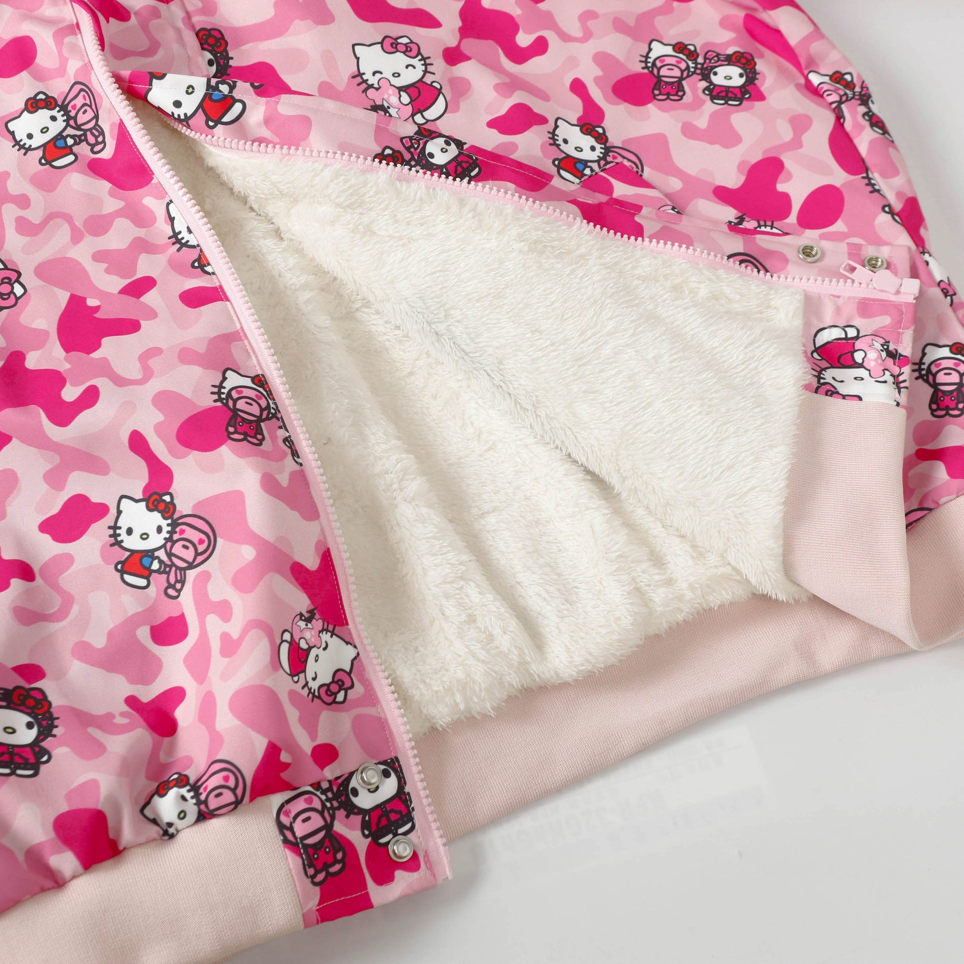 BlackBerry - Decora Kei Kitty Bomber Jacket jacket BlackBerry