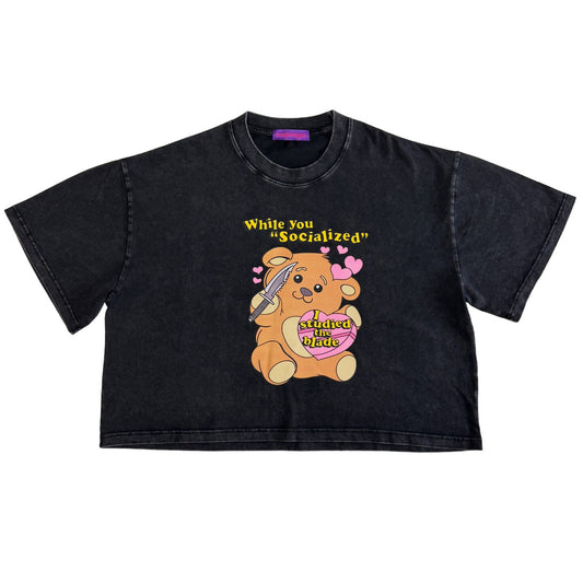 bunnybunnygun - Washed Graphic T-Shirt tee bunnybunnygun