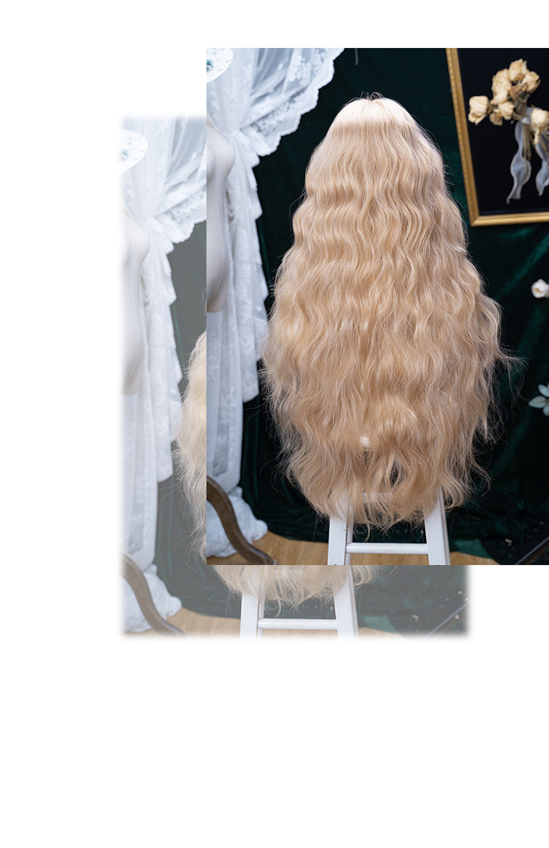 Alice Garden – Tea Blonde Curly Wig wig Alice Garden