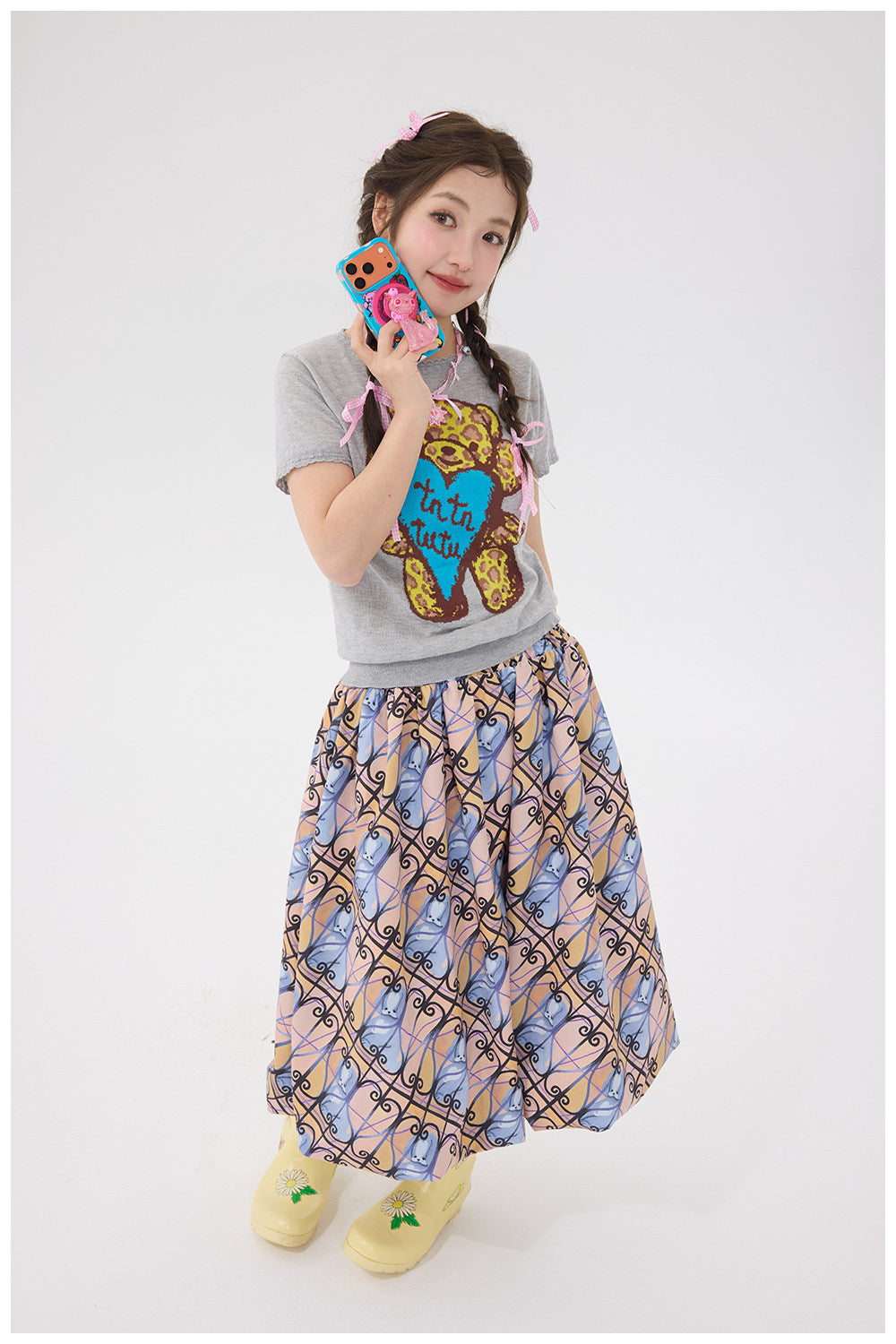 tntntutu - Fence Dog Bubble Skirt skirt tntntutu