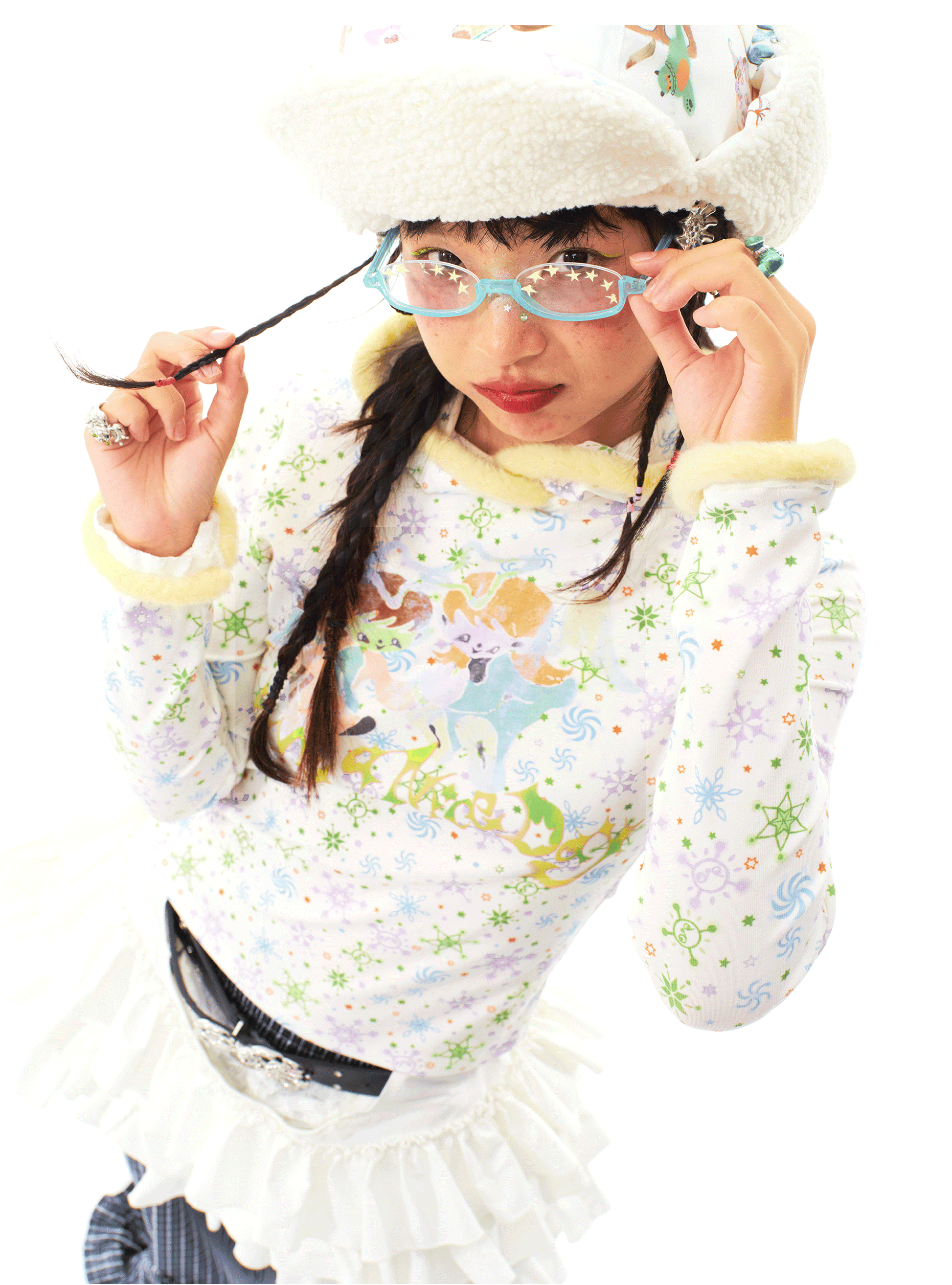 sillysis - Kawaii Illustrated Tee Pullover shirt sillysis