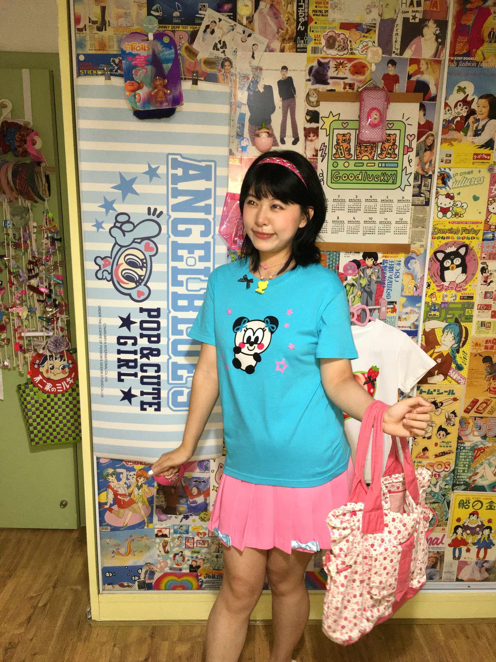 Bodytalk - Panda Graphic T-Shirt | Kawaii 90s Retro Harajuku Style Tee tee bodytalk