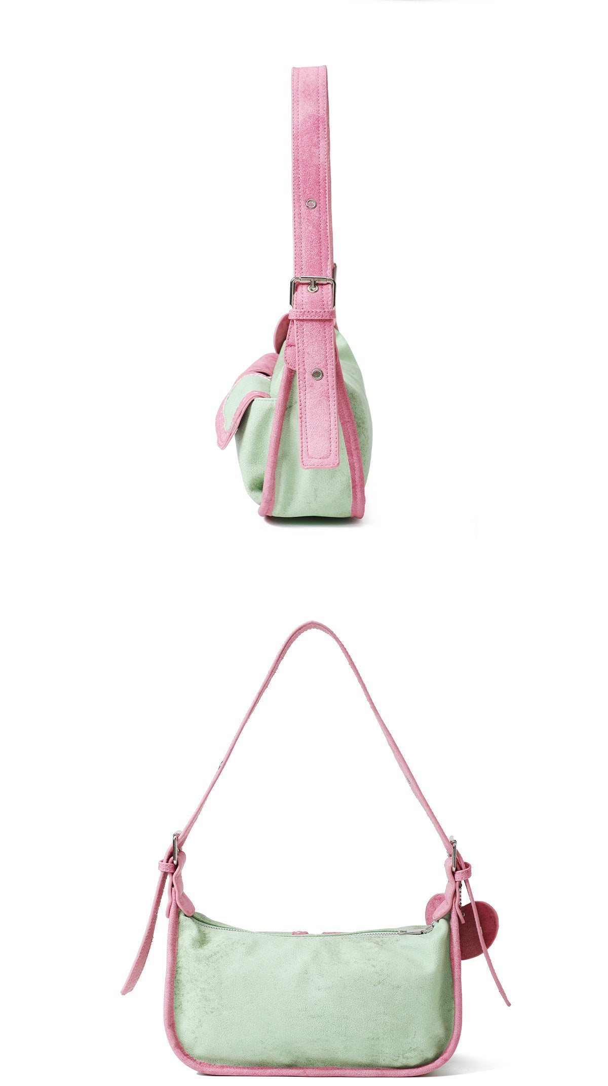 Linkmor - Mint Green Shoulder & Crossbody Bag bag linkmor