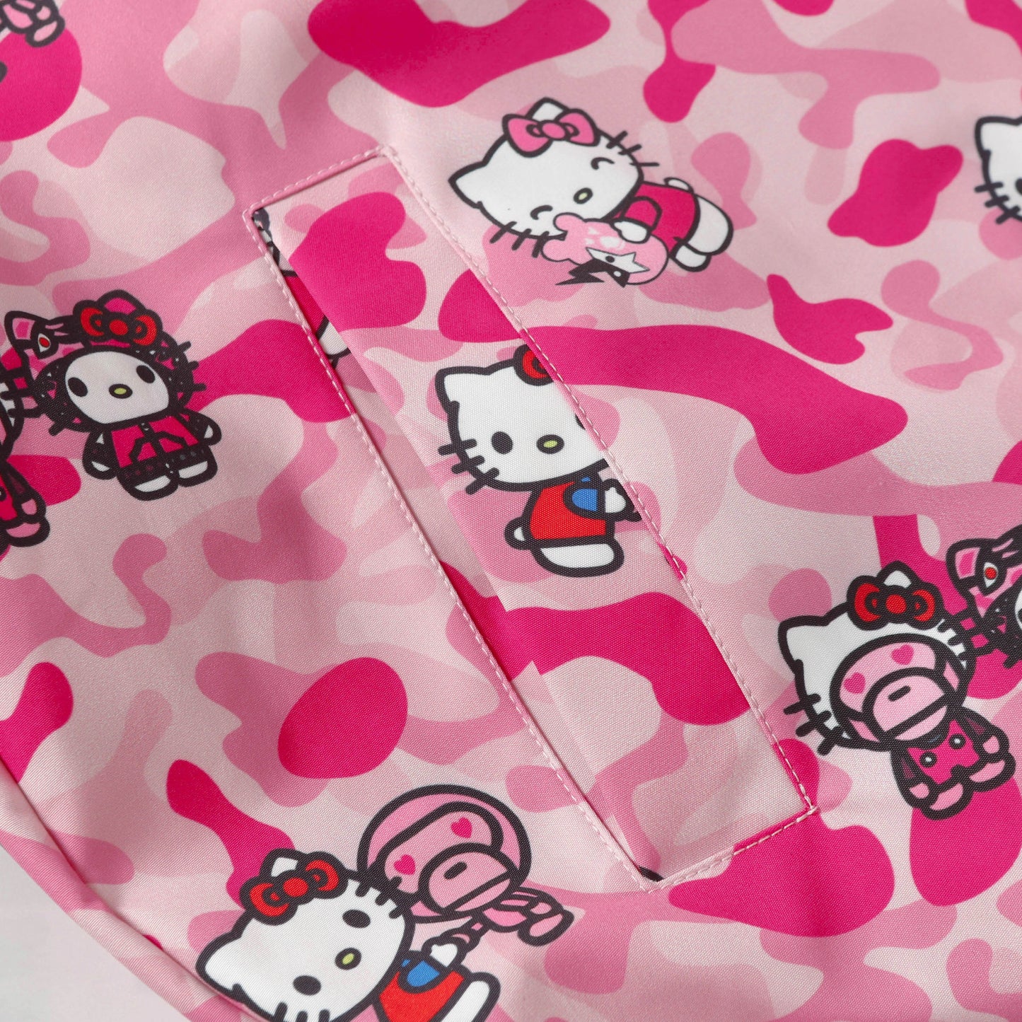 BlackBerry - Decora Kei Kitty Bomber Jacket jacket BlackBerry