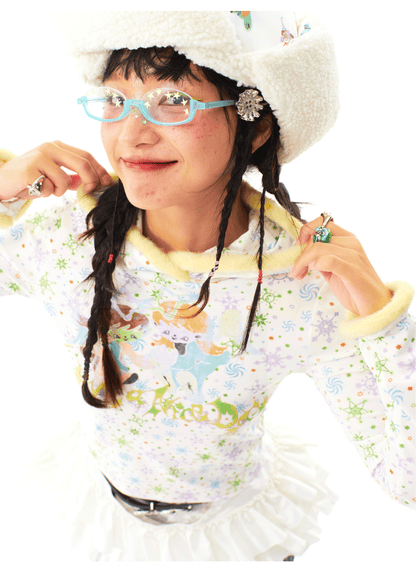 sillysis - Kawaii Illustrated Tee Pullover shirt sillysis