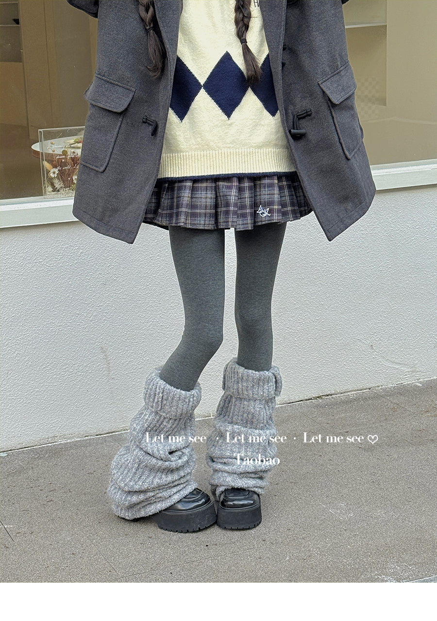LET ME SEE - Kawaii Long Leg Warmer Socks leg warmmers let me see