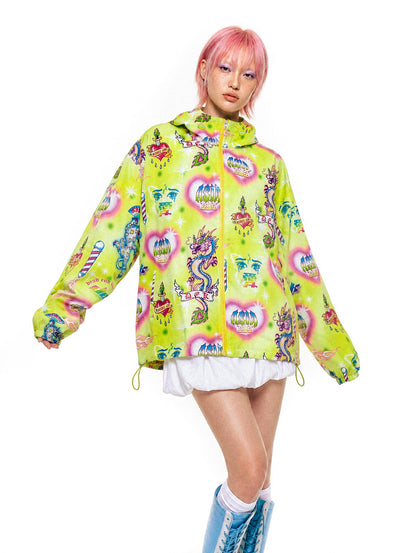DeadEndKids - Retro Techwear Windbreaker Jacket jacket DeadEndKids
