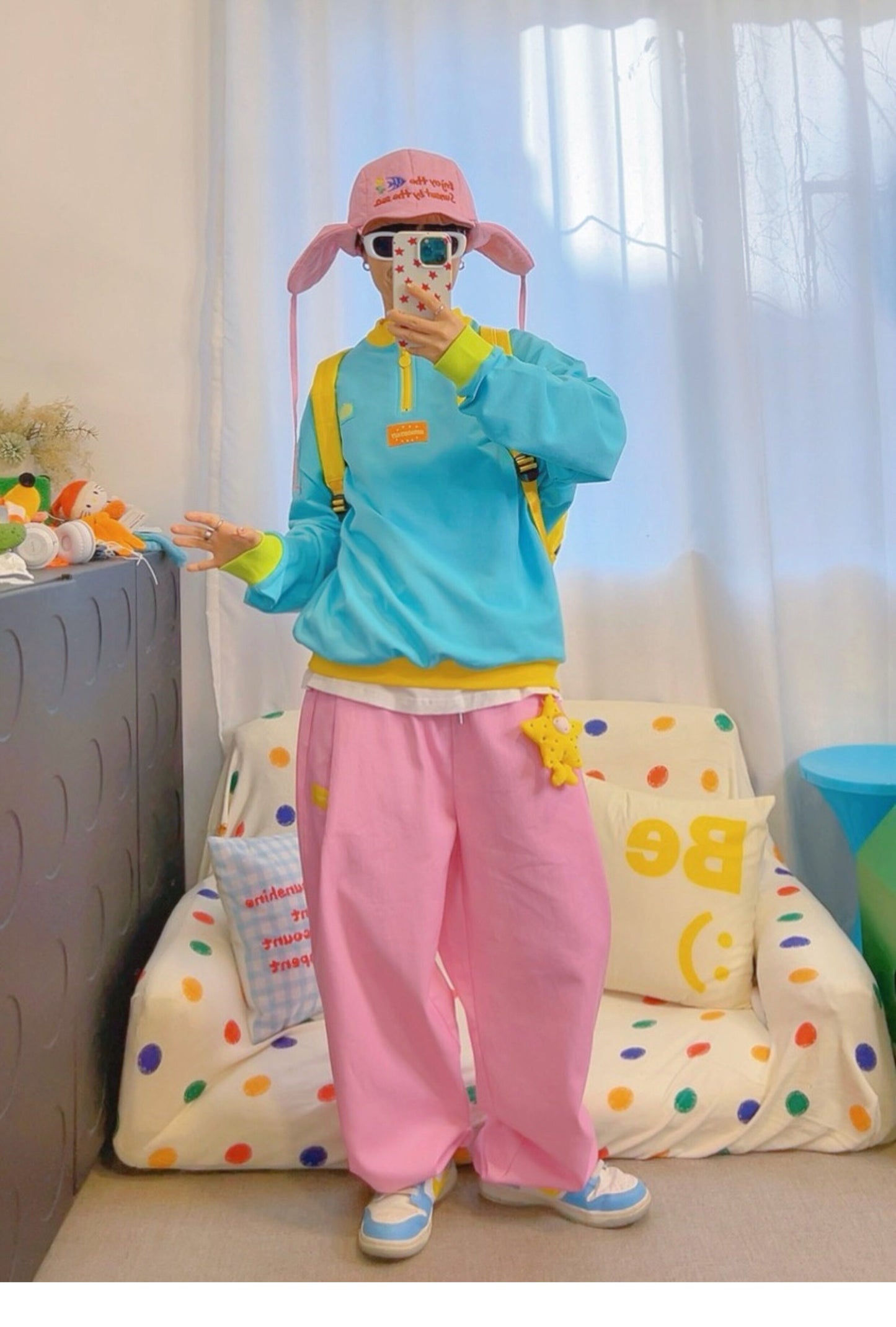 KURIOSITAET - Blue Dopamine Sweatshirt shirt KURIOSITAET