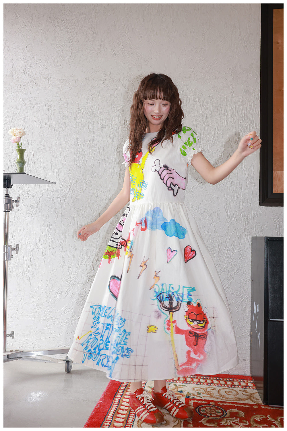 Tntntutu - Decora Kei Graffiti Dress dress tntntutu