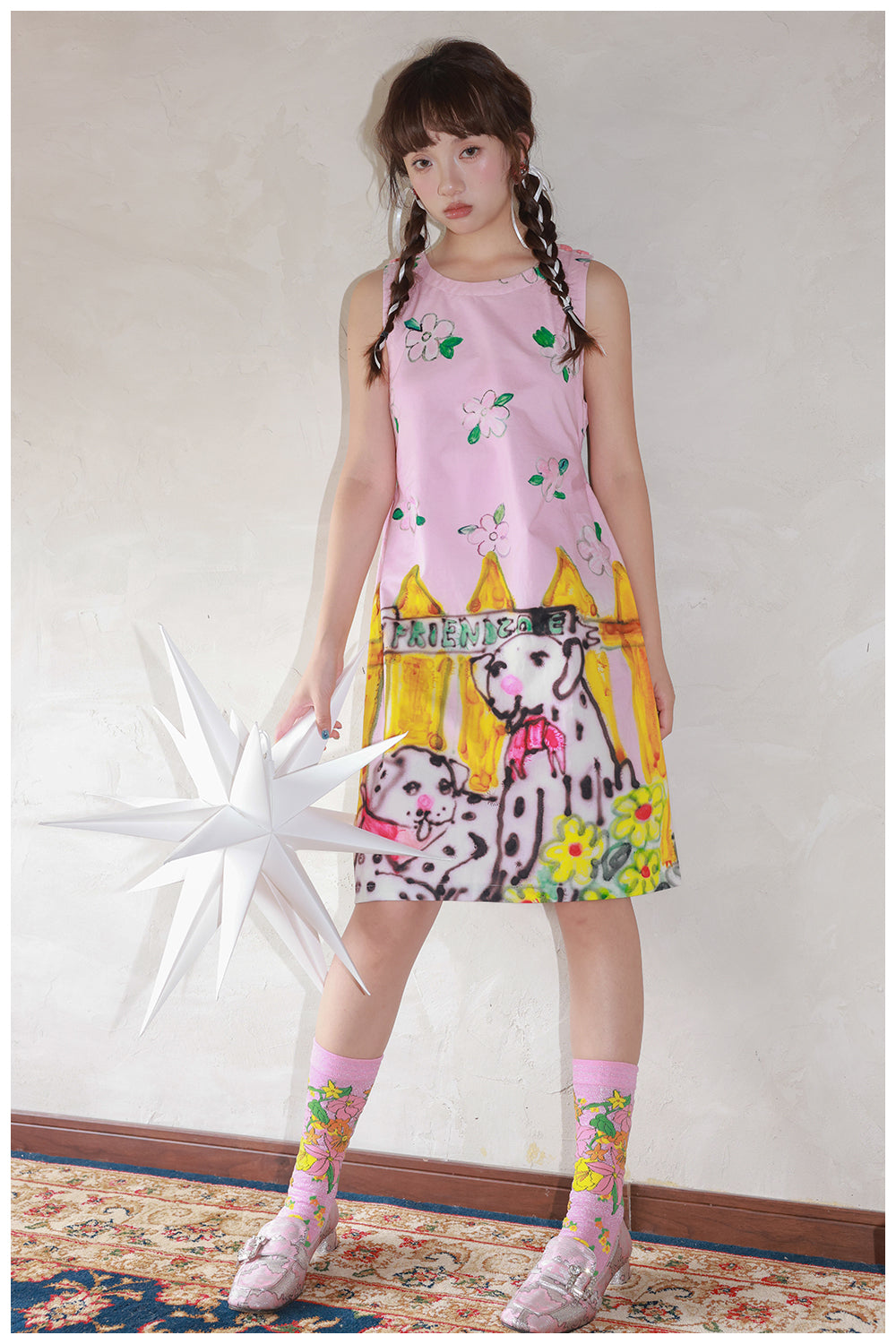 Tntntutu - Decora Kei Dalmatian Dress dress tntntutu