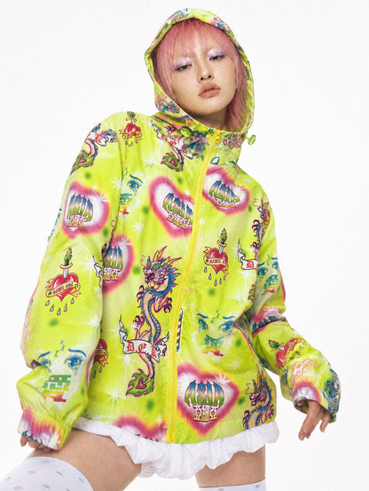 DeadEndKids - Retro Techwear Windbreaker Jacket jacket DeadEndKids
