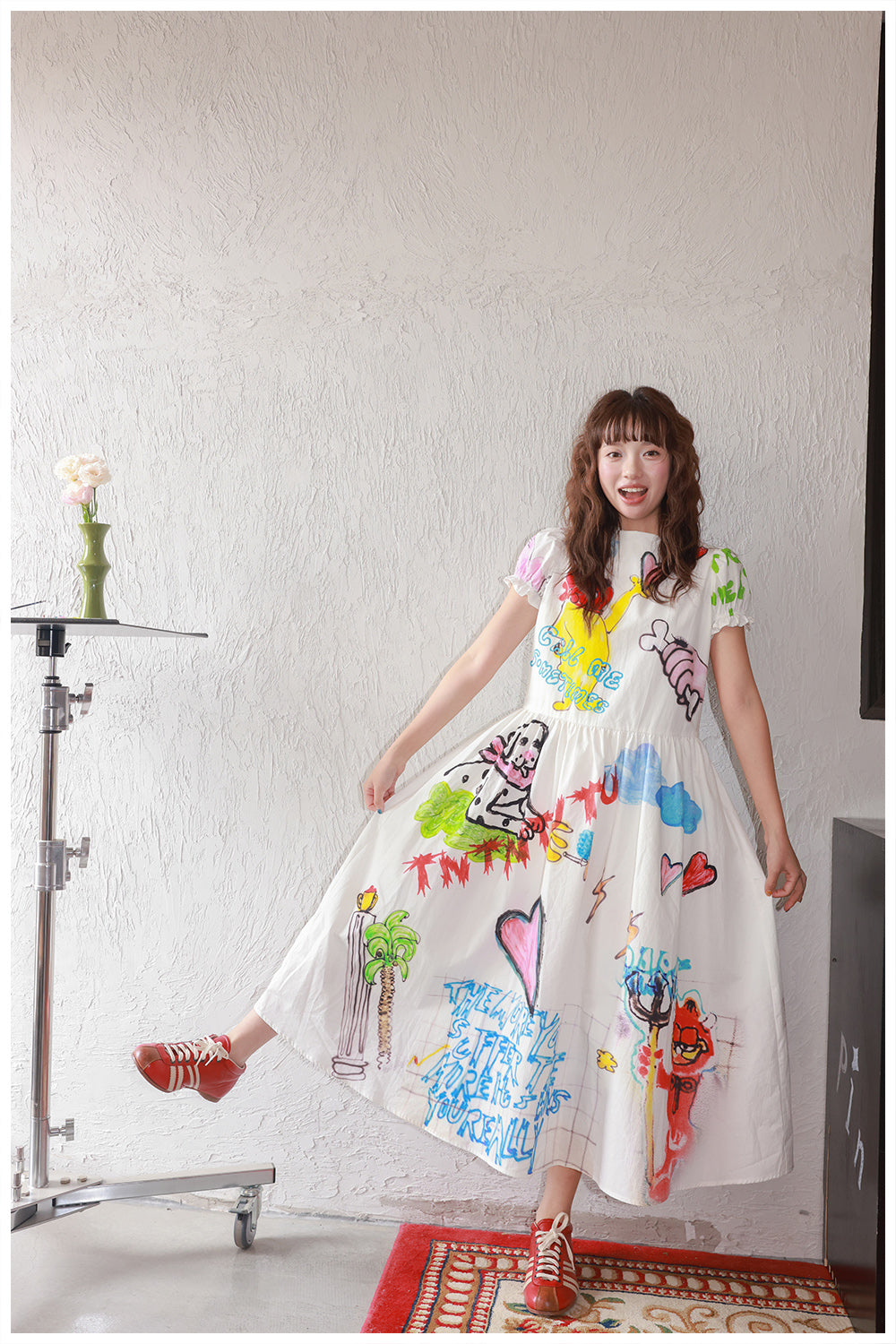 Tntntutu - Decora Kei Graffiti Dress dress tntntutu