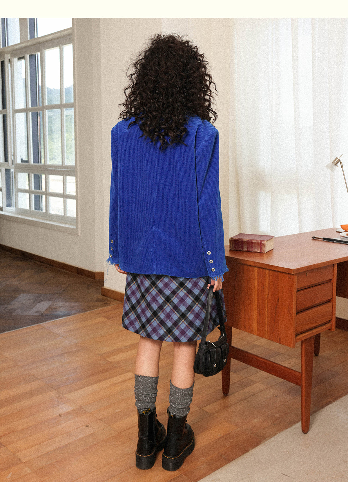 Chemical Girl - Vintage Corduroy Embroidered Blazer Jacket jacket chemical girl
