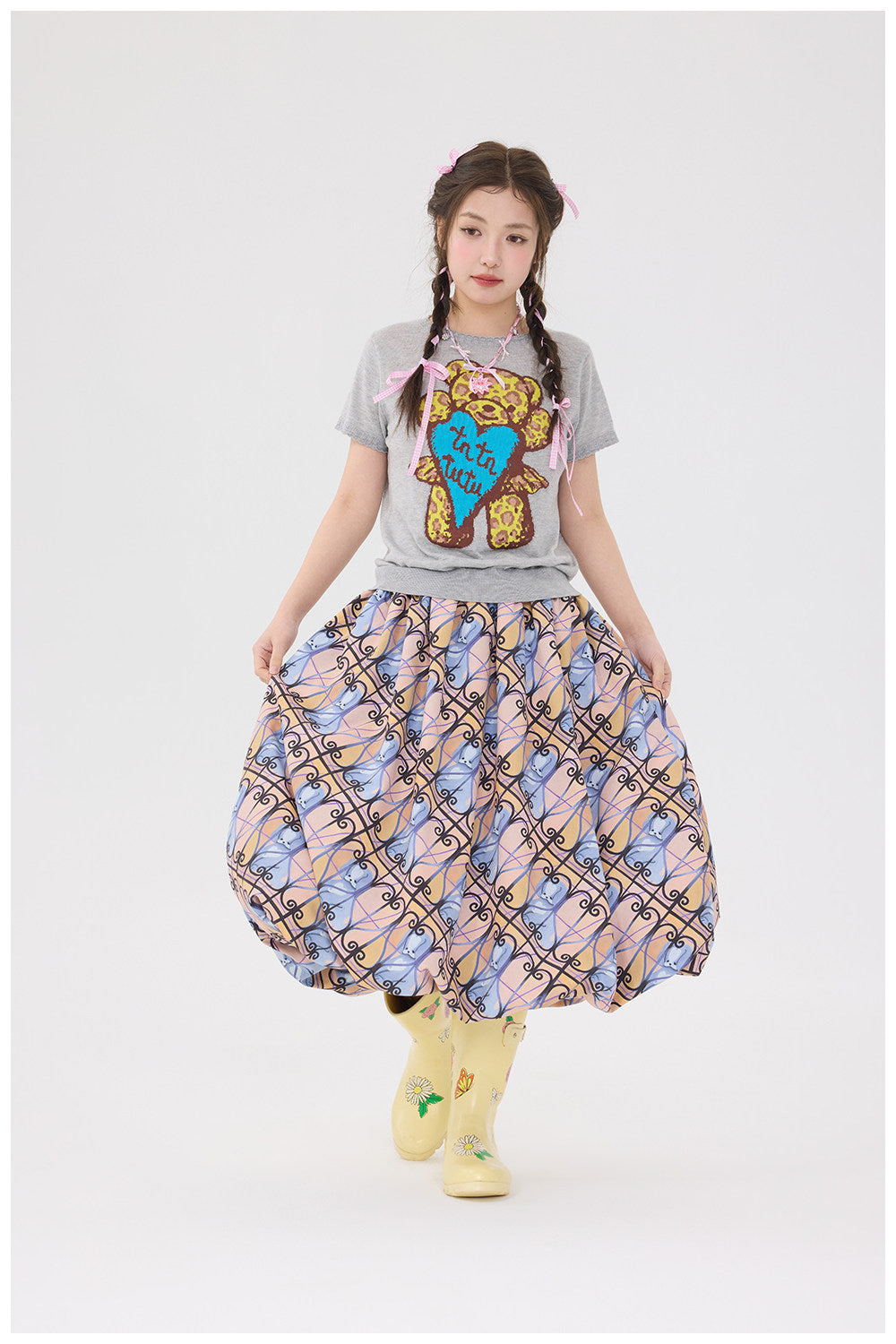 tntntutu - Fence Dog Bubble Skirt skirt tntntutu