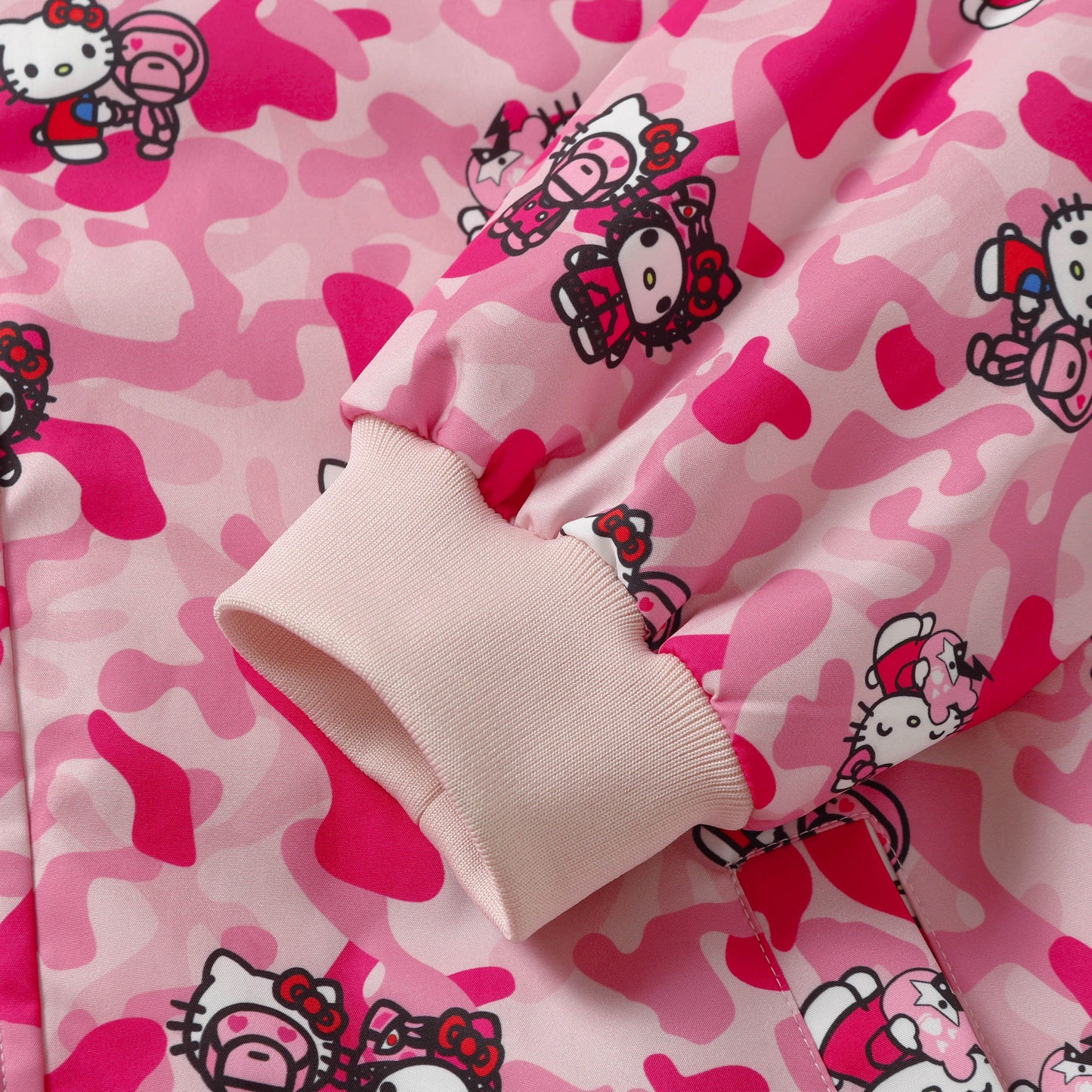 BlackBerry - Decora Kei Kitty Bomber Jacket jacket BlackBerry