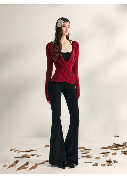 YZZI HE - Lazy Weekend Beaded Knit Two-Piece Set set YZZI HE