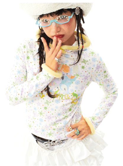 sillysis - Kawaii Illustrated Tee Pullover shirt sillysis