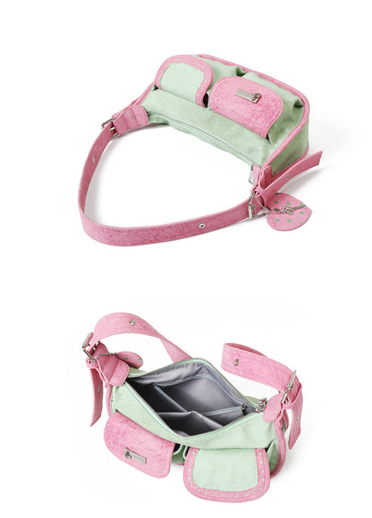 Linkmor - Mint Green Shoulder & Crossbody Bag bag linkmor