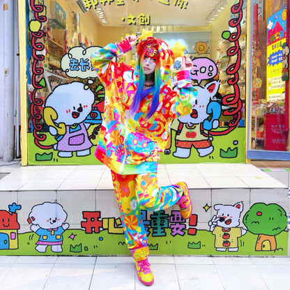 Rainbow Universe RUX - Decora Star Ear Hoodie Set set Rainbow Universe RUX