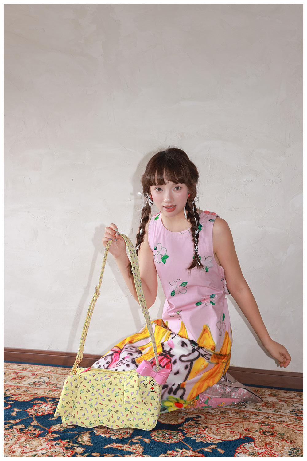 Tntntutu - Kawaii Yellow Puppy Shoulder Bag bag tntntutu
