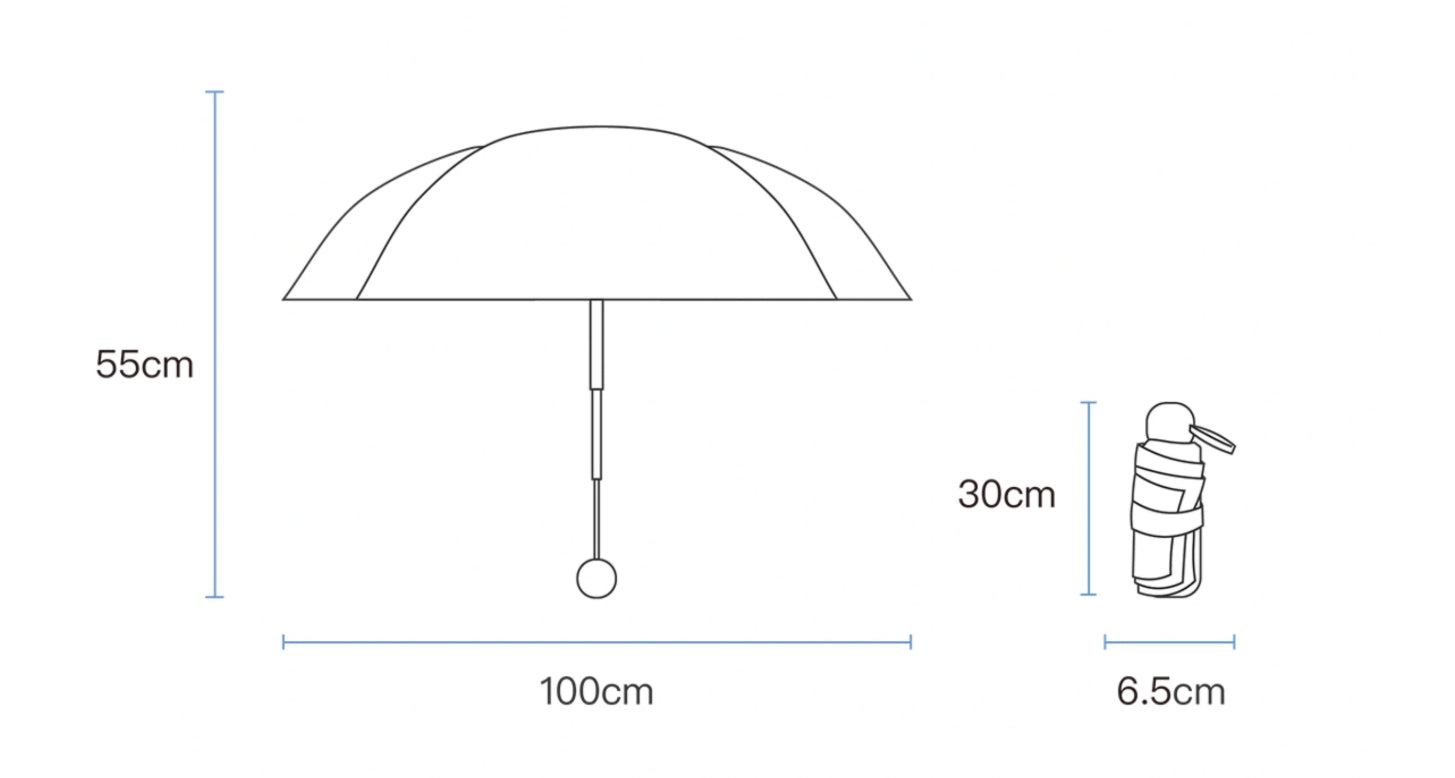 tntntutu Pink-Blue Angel Umbrella | Check Sun Umbrella | UV Protection Folding Parasol umbrella tntntutu