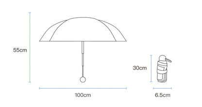 tntntutu Pink-Blue Angel Umbrella | Check Sun Umbrella | UV Protection Folding Parasol umbrella tntntutu