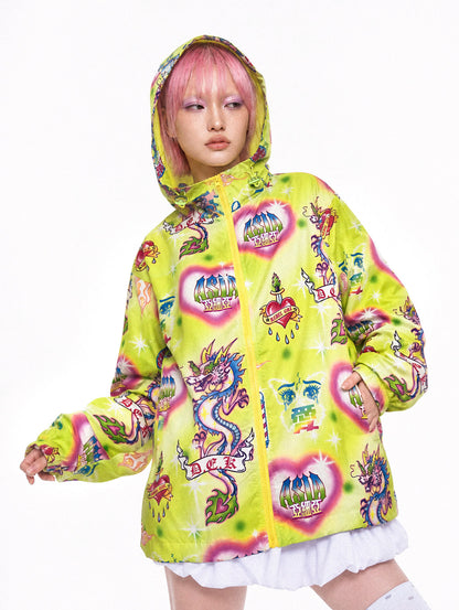 DeadEndKids - Retro Techwear Windbreaker Jacket jacket DeadEndKids