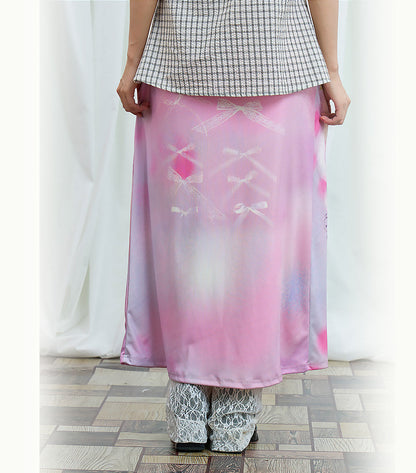 Moon Meadow - Lily Sketch Print Maxi Skirt skirt Moon Meadow