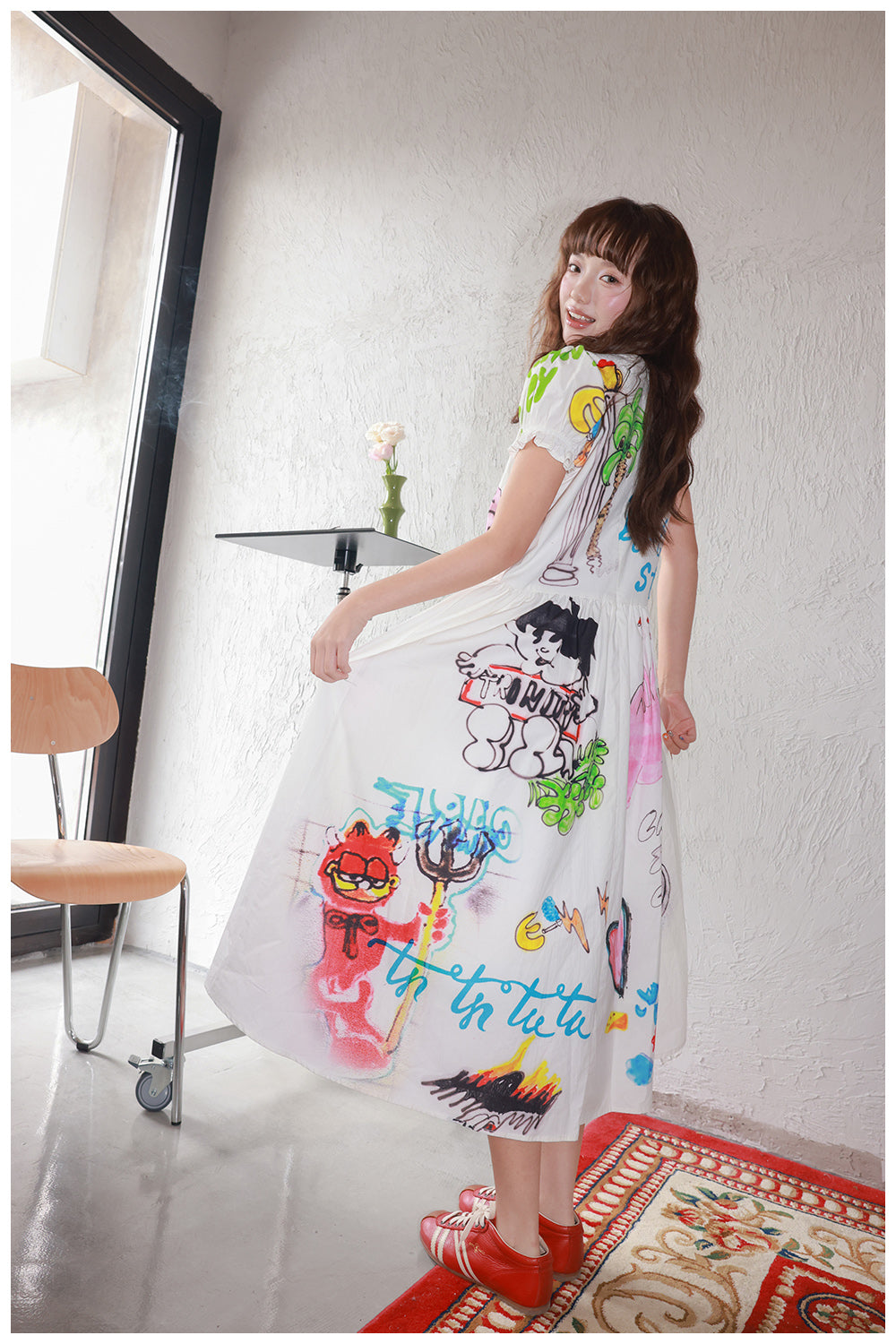 Tntntutu - Decora Kei Graffiti Dress dress tntntutu