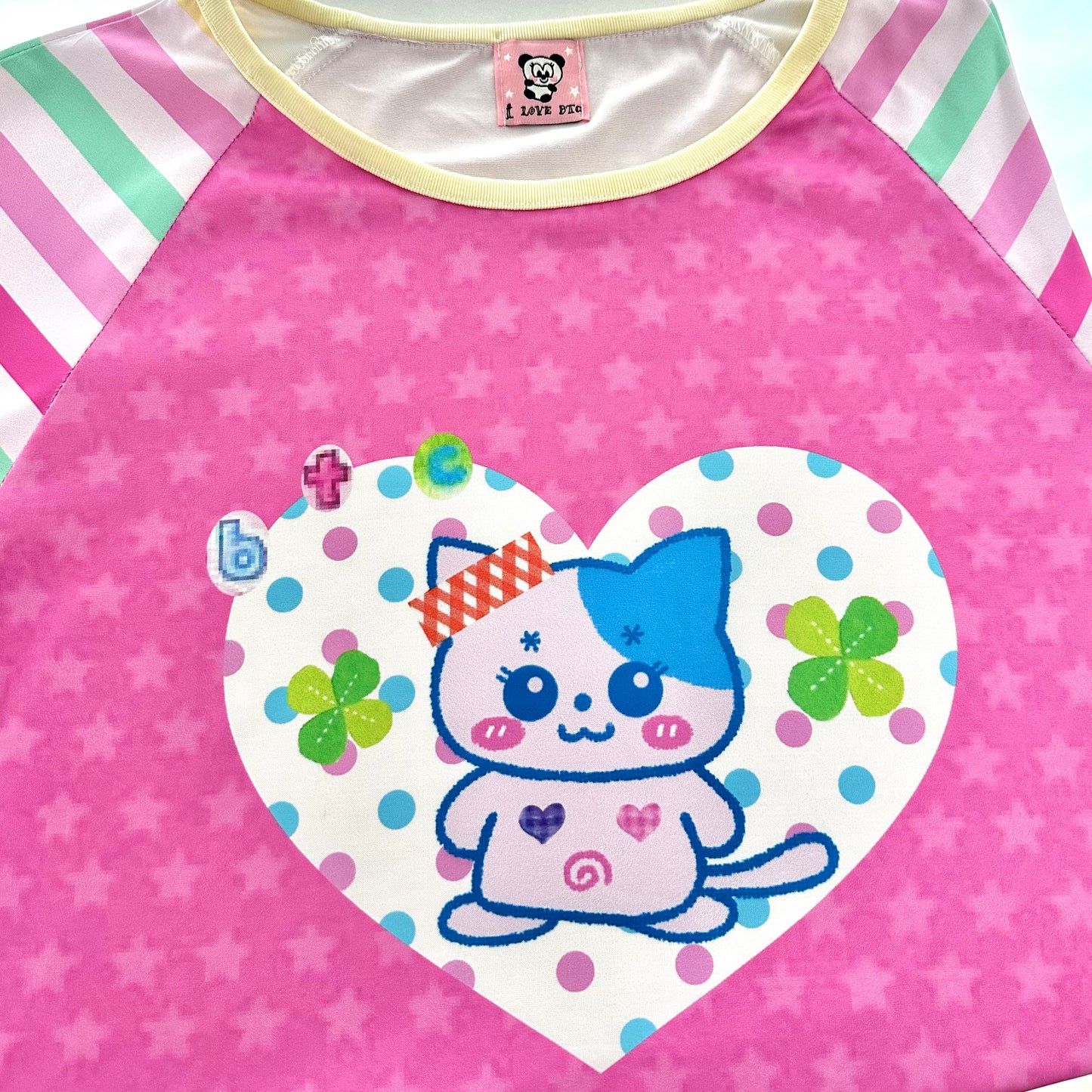 Bodytalk - Kawaii Y2K Colorblock Long Sleeve Tee shirt bodytalk