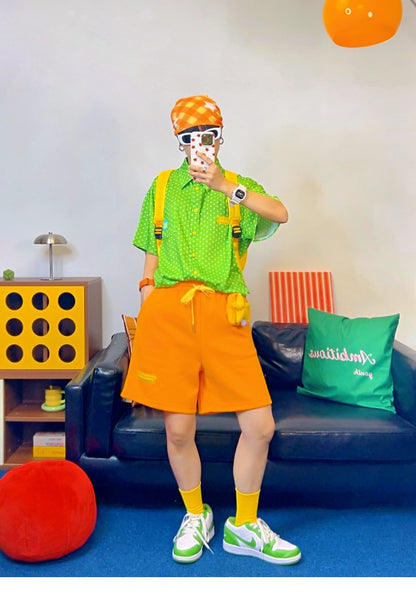 KURIOSITAET - Green Dopamine Chiffon Shirt shirt KURIOSITAET