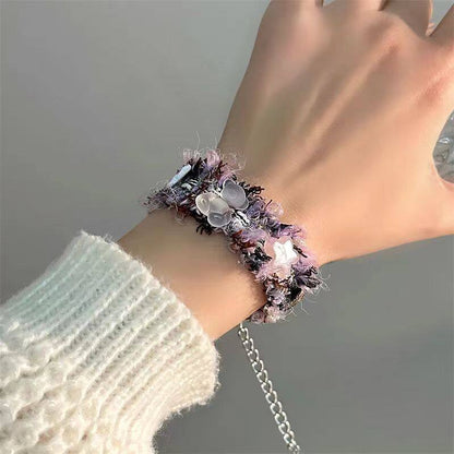 Kiwistore - Lace Bear Y2K Necklace Bracelet necklace kiwi store