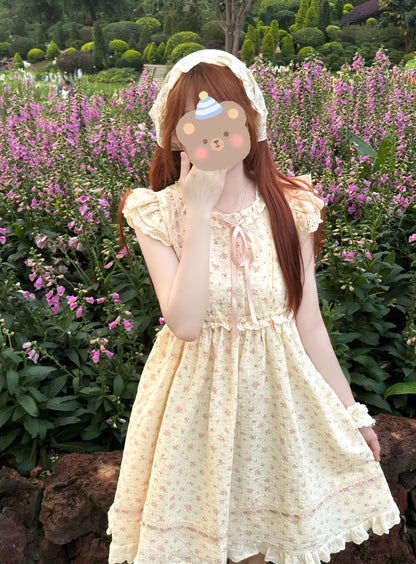 Blurred Bear First Love Dress | Ballerina Floral Layered Dress – Petite & Tall Fit