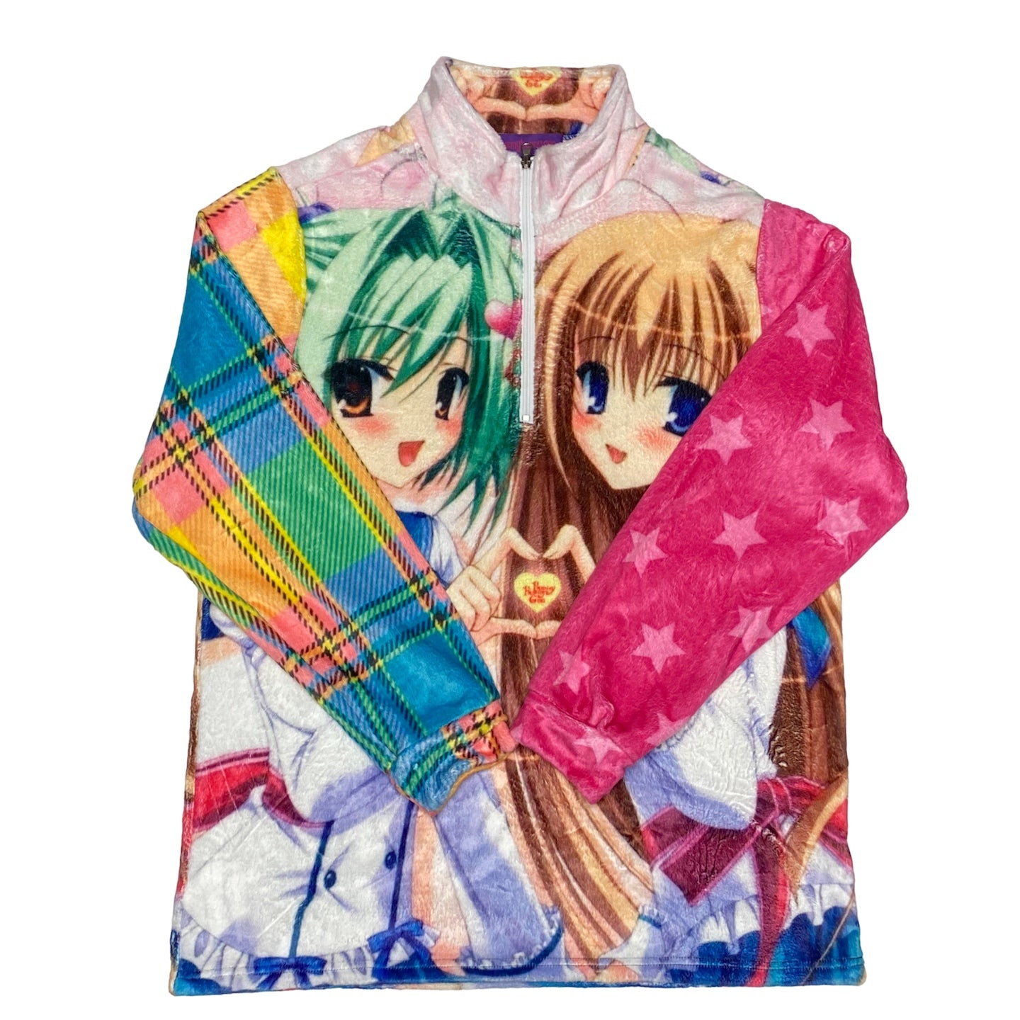 BunnyBunnyGun - Harajuku Fluffy Fleece Oversized Loungewear Top jacket bunnybunnygun M