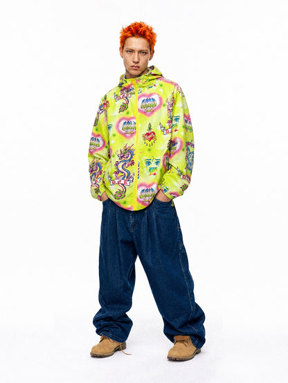 DeadEndKids - Retro Techwear Windbreaker Jacket jacket DeadEndKids