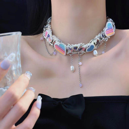 Kiwistore - Lace Bear Y2K Necklace Bracelet necklace kiwi store
