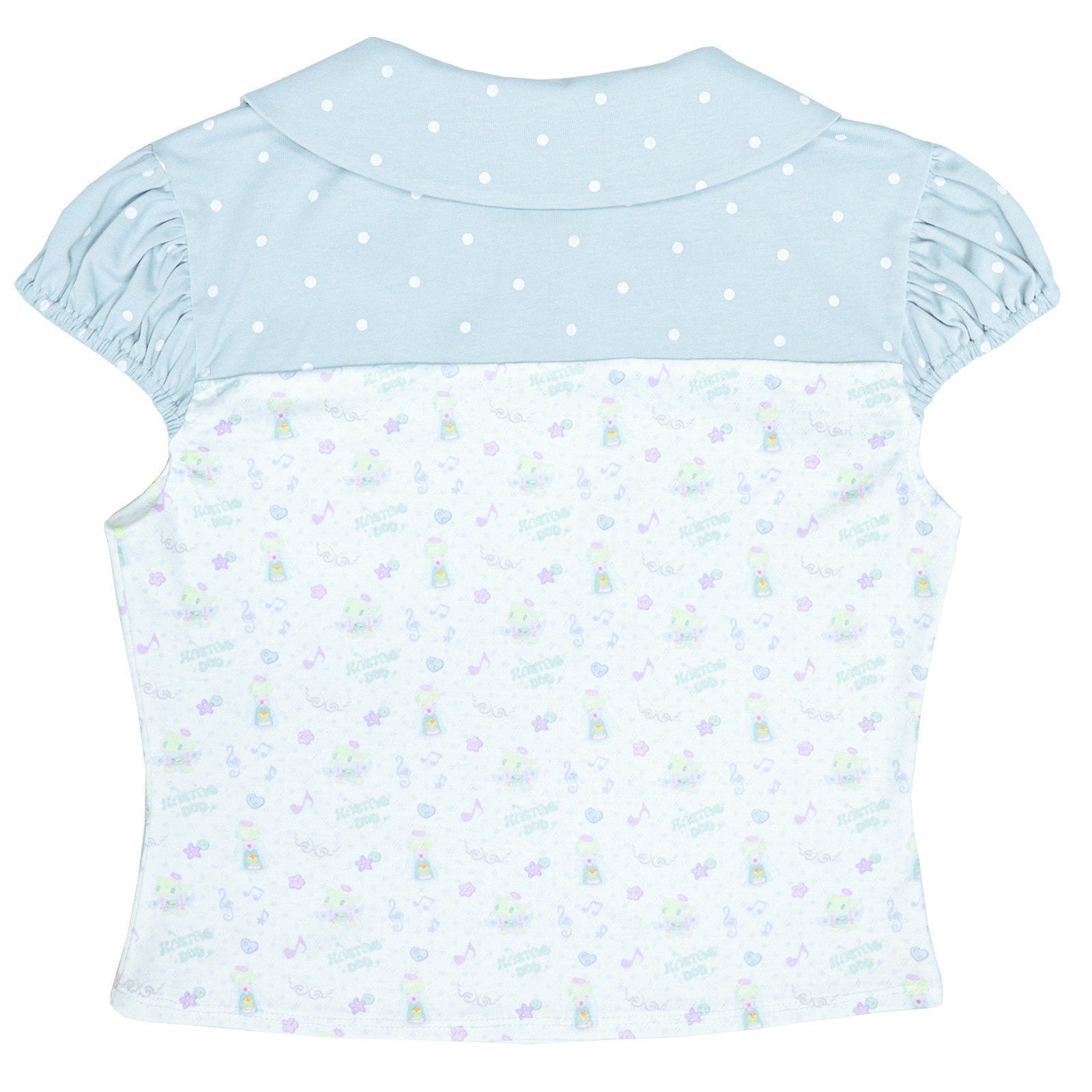 Hashtag DDD - French Doll Collar Puff Sleeve Tee tee Hashtag DDD