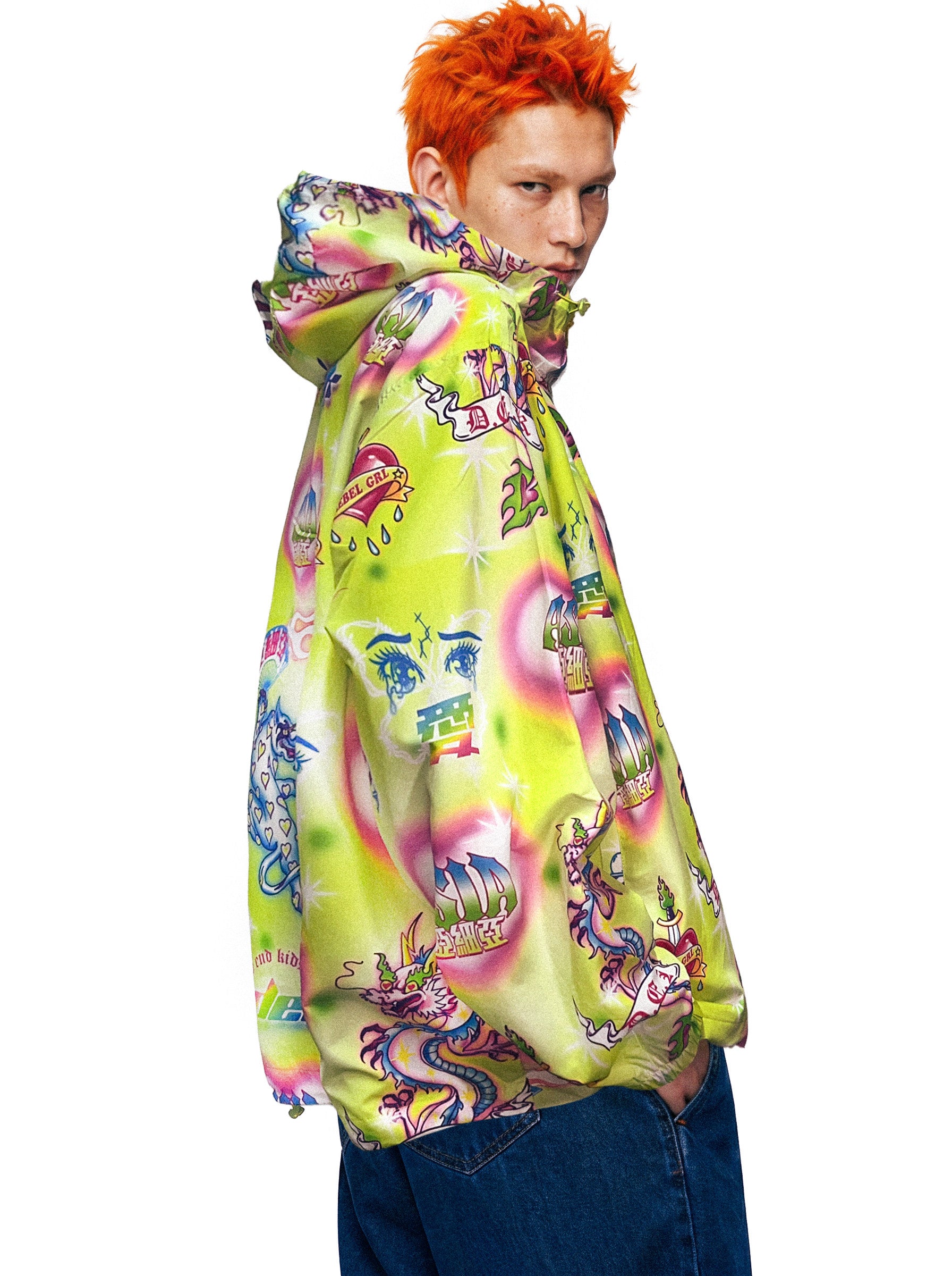 DeadEndKids - Retro Techwear Windbreaker Jacket jacket DeadEndKids