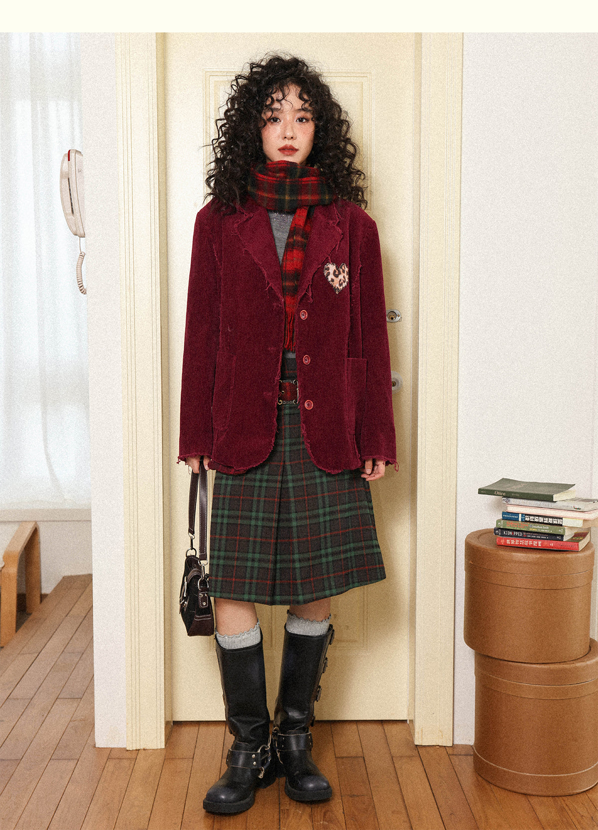 Chemical Girl - Vintage Corduroy Embroidered Blazer Jacket jacket chemical girl