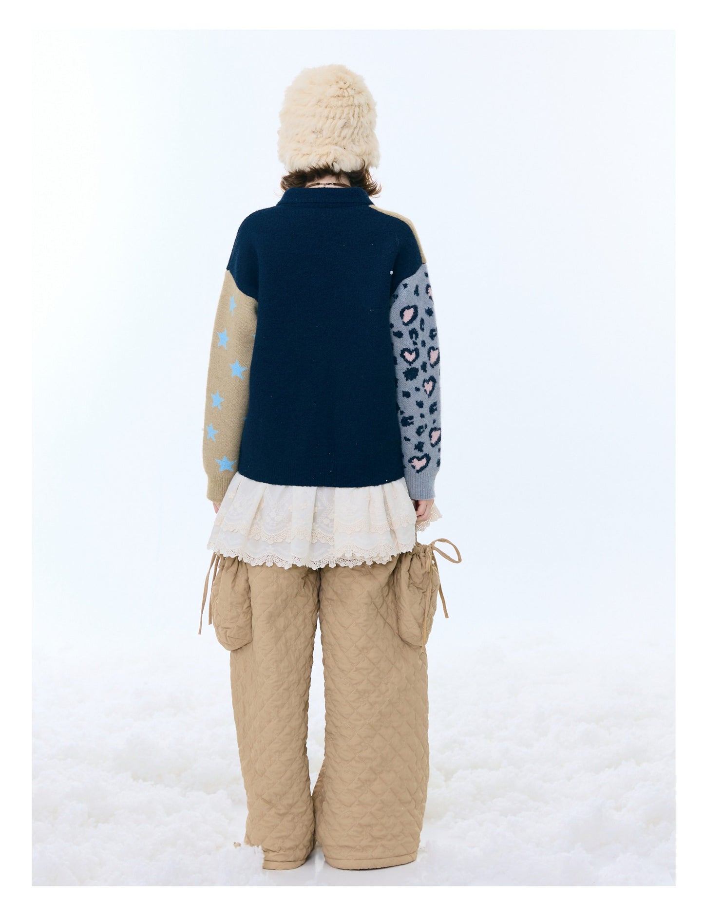 ziziFei - Girly Kei Retro Knit Cardigan cardigan ziziFei