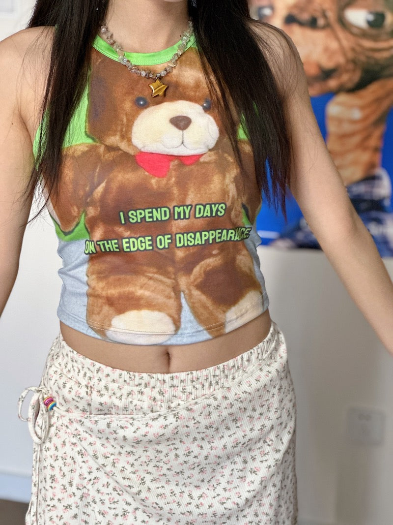 bunnybunnygun – Y2K Stretchy Tank Top tank top bunnybunnygun