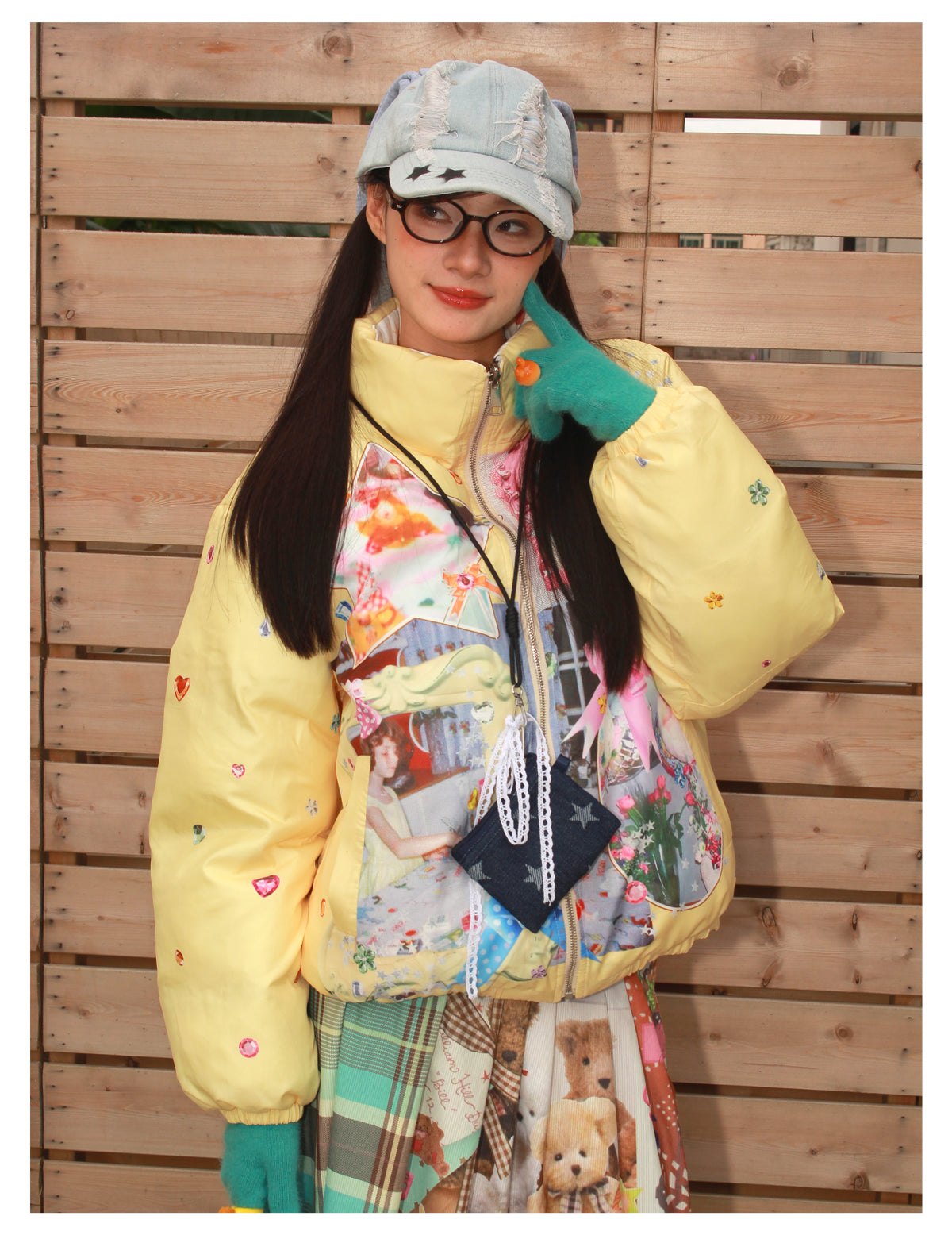 NeogoMade - Kawaii Reversible Sweet Short Jacket jacket NeogoMade
