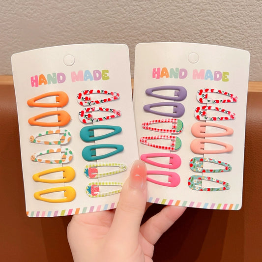 Bangs Fringe Hair Clamps BB Clips Non Damaging Hair Accessories - WenHe hair clip Land Decora